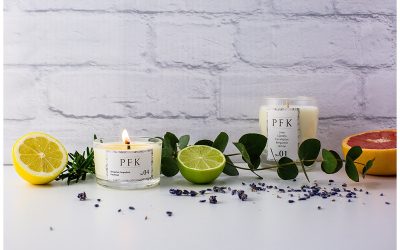 Website Progress for 100% Pure Essential Oil Homemade Candles By PFK