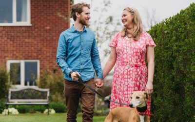 At Home Shropshire Pre Wedding Shoot – Catherine + Phil