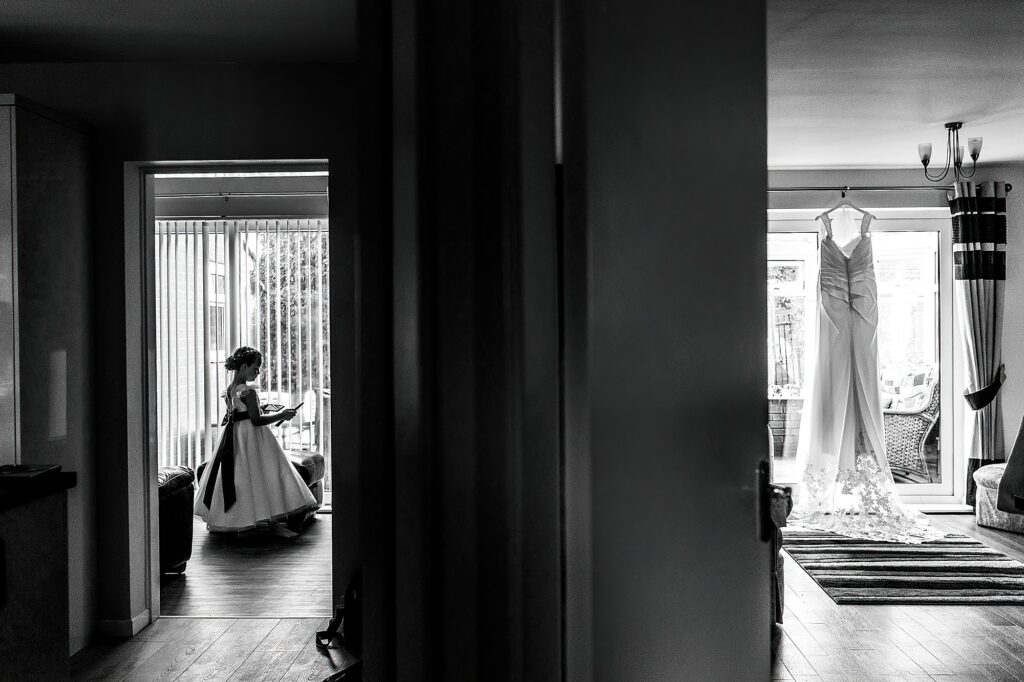 Bridal Preparations at home // Cheshire Wedding Photographer